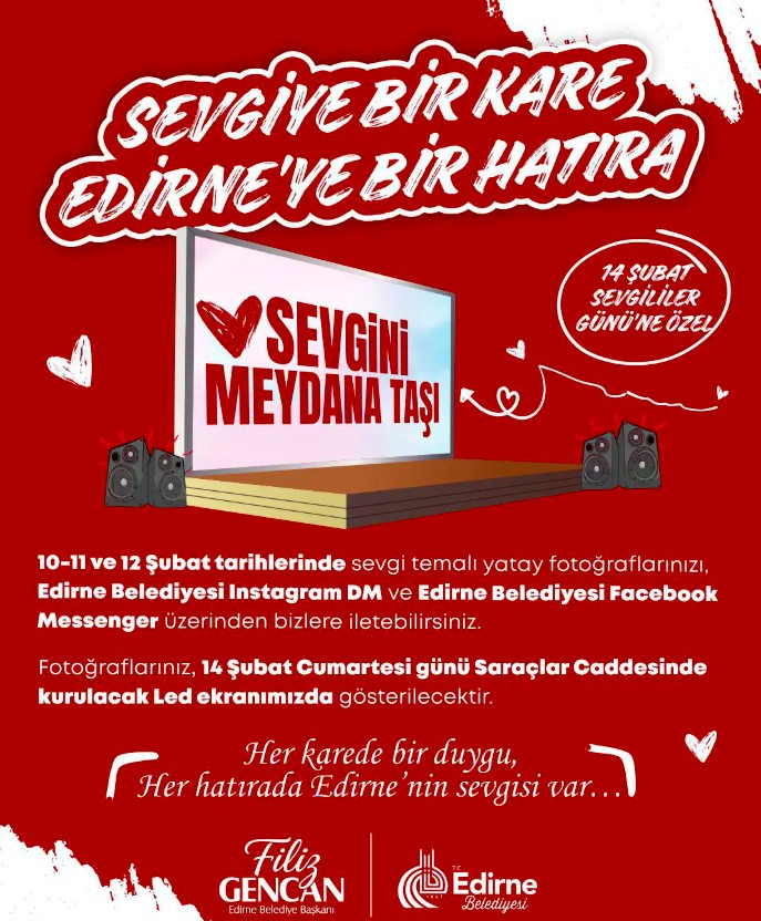 Belediyeden “Sevgiye bir kare” etkinliği